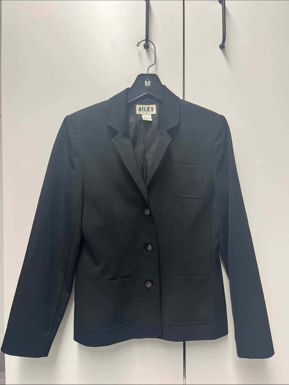Ailes Black Tailored Women's Blazer Jacket